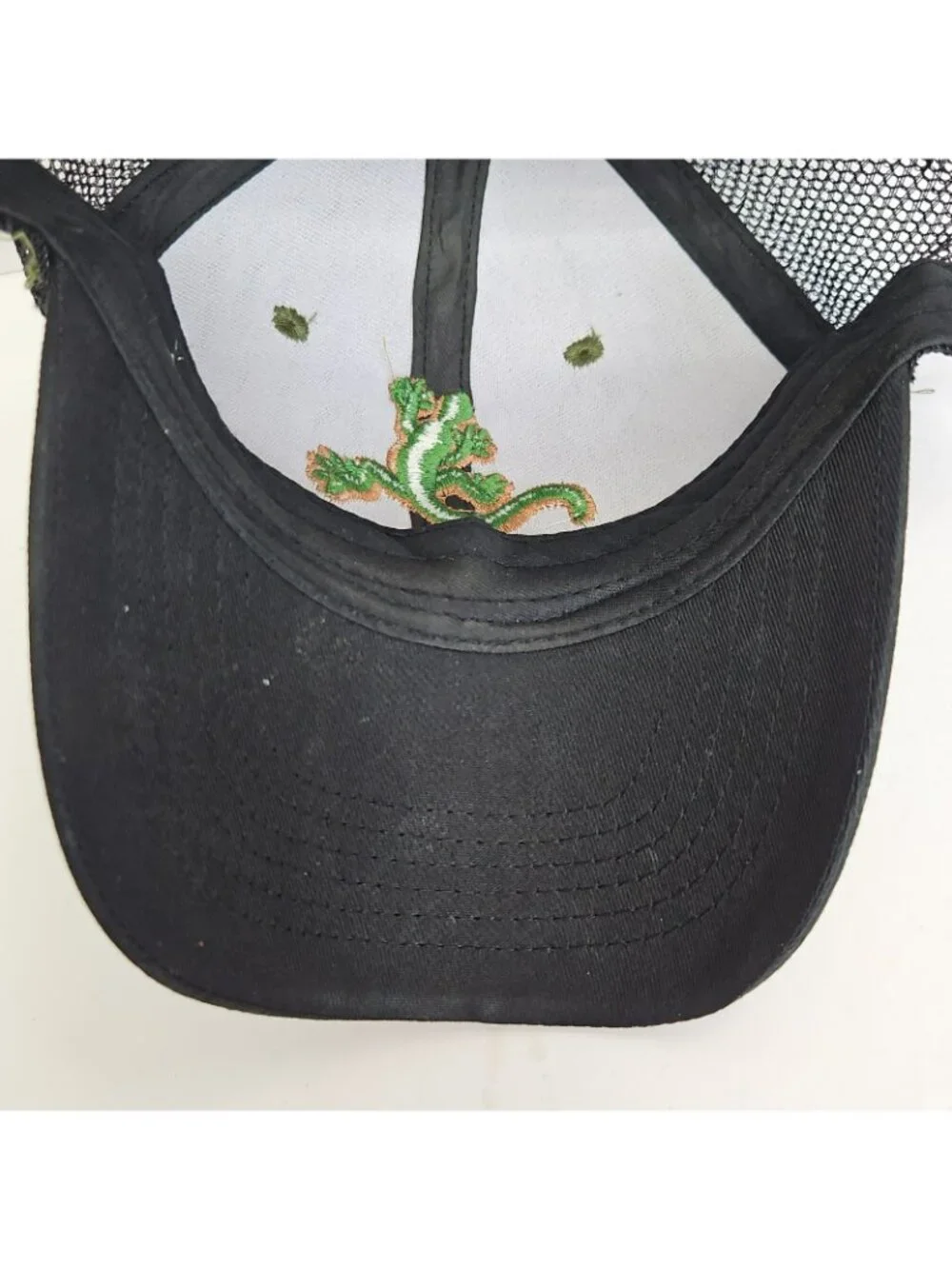 Puerto Vallarta Mexico Gecko Adjustable Hat Cap Men Women Black Snapback Trucker